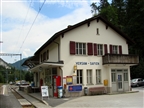 Bahnhof Versam Safien - das Ziel der Wanderung