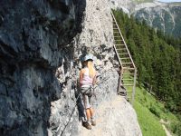 Pinut - Historischer Klettersteig in Flims - Fidaz